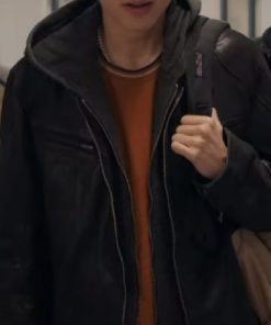 Inspired By My Life with the Walter Boys Isaac Garcia Black Leather Jacket