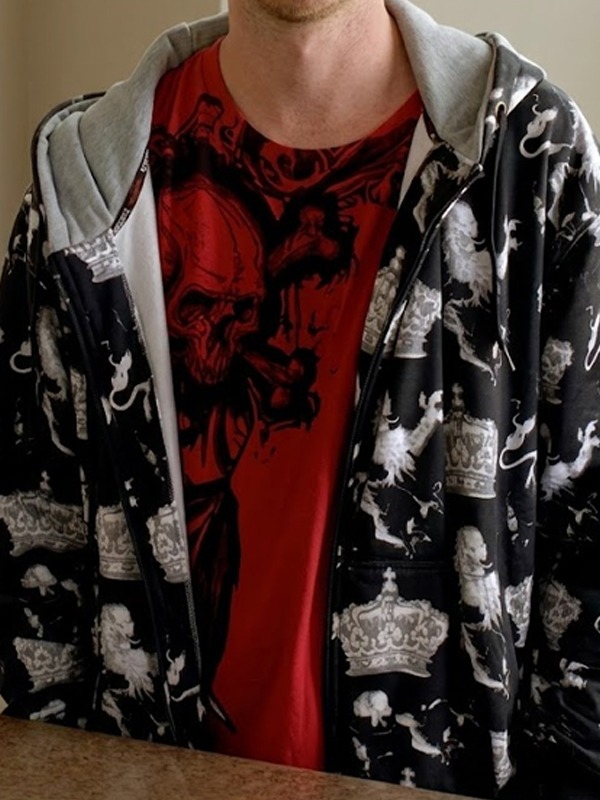 Aaron Paul TV Series Breaking Bad Jesse Pinkman Red Printed Hoodie Breaking Bad Jesse Pinkman Red Printed Hoodie