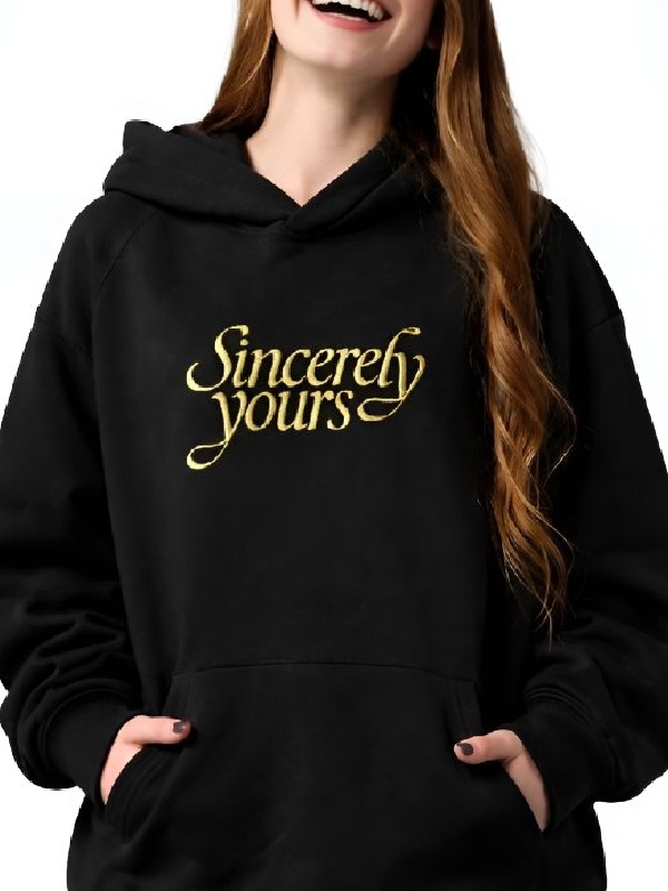 Sincerely Yours Salish Matter The Holiday Star Hoodie Black