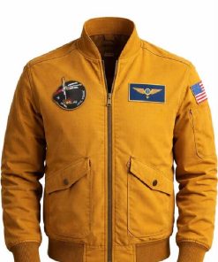 Ryan Gosling Project 2026 Ryland Grace Yellow NASA Jacket