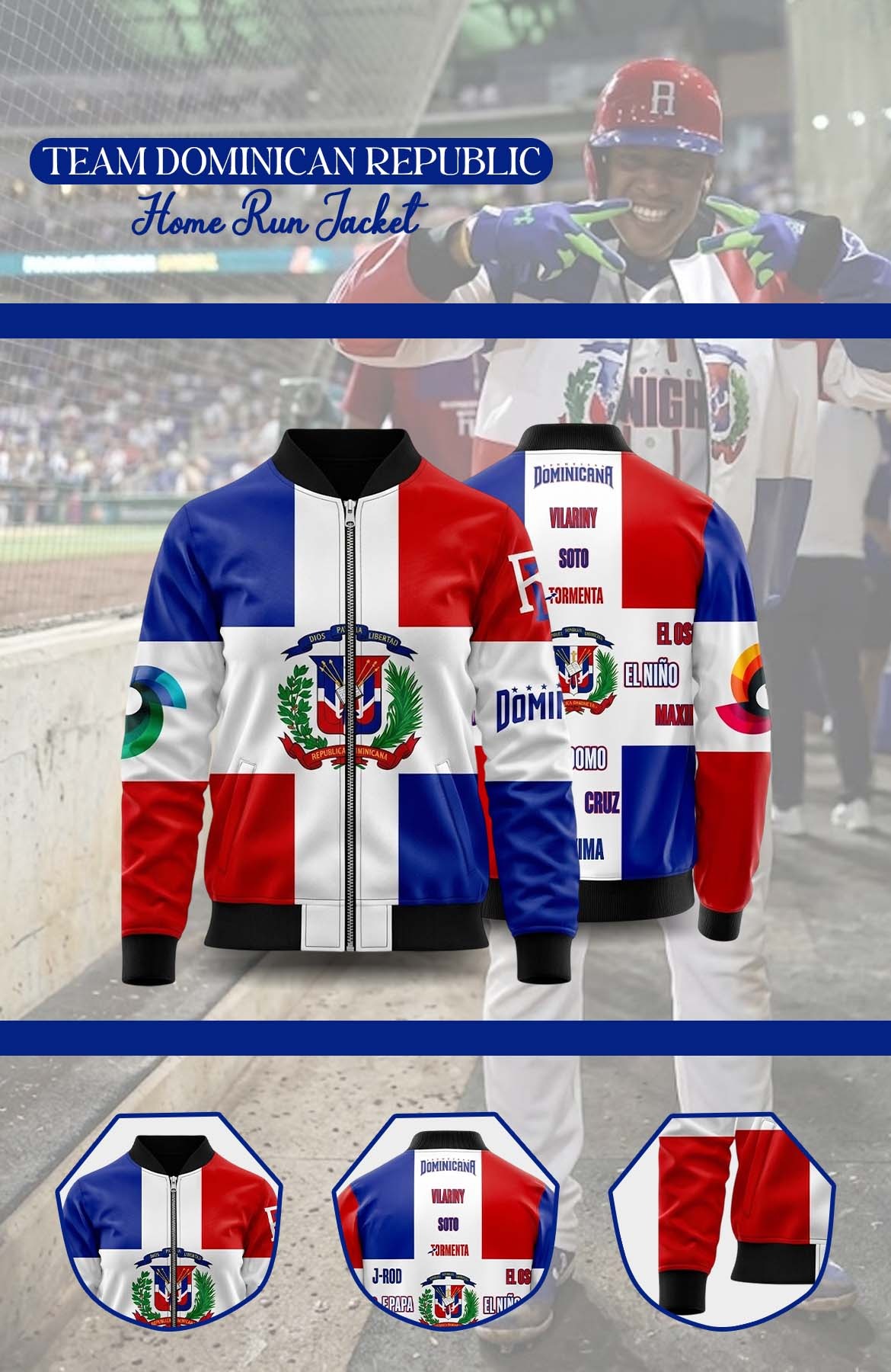 Juan Soto Team Republic Home Run Jacket