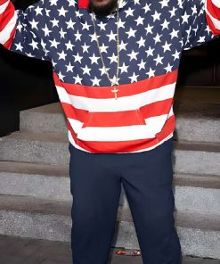 Mr. T US Flag Hoodie