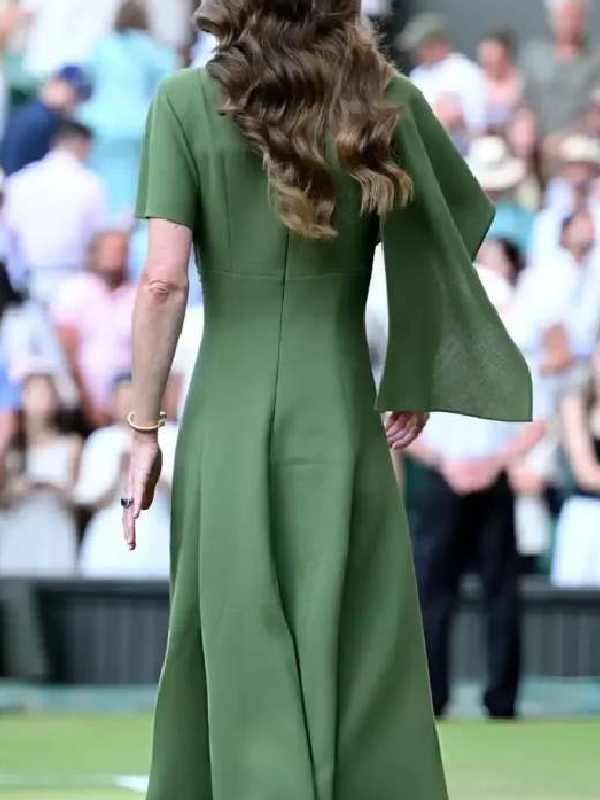 Kate Middleton Wimbledon 2026 Final Green Dress